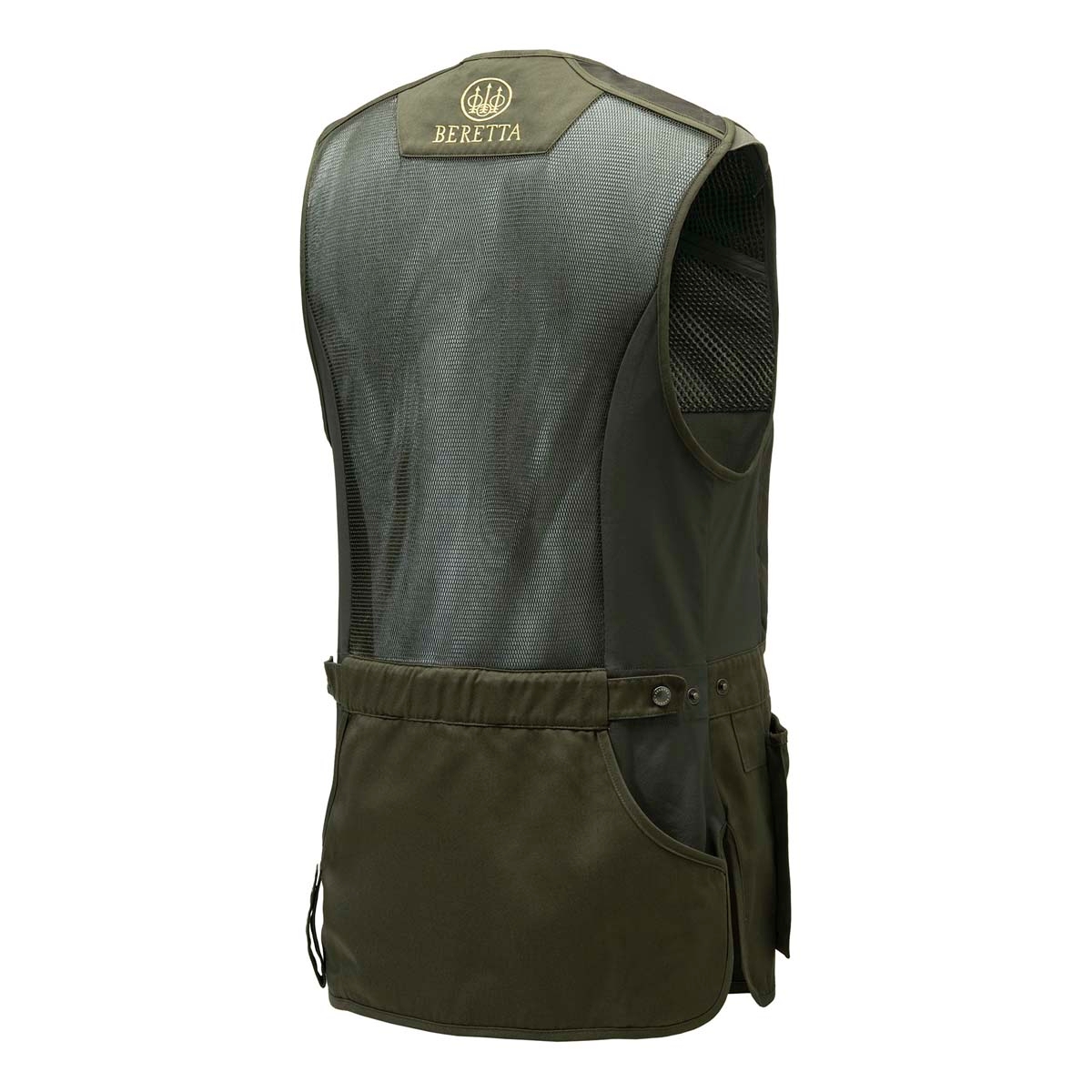 Beretta Full Mesh Shooting Vest Green Moss | The Sporting Lodge
