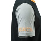 Image of Beretta Victory Corporate SS T-Shirt - Black & Orange