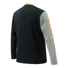 Image of Beretta Victory Corporate Long Sleeved T-Shirt - Black & Orange