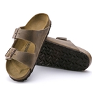 Image of Birkenstock Arizona Oiled Leather Sandals - Tabacco Brown