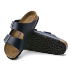 Image of Birkenstock Arizona Oiled Leather SFB Sandals - Blue