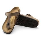 Image of Birkenstock Gizeh Oiled Leather Sandals (Women's) - Tabacco Brown