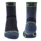 Image of Bridgedale Trail Run Lightweight T2 Merino Sport 3/4 Crew Sock (Men's) - Blue