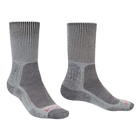 Image of Bridgedale Hike Lightweight Merino Comfort Boot Socks (Men's) - Silver