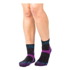 Image of Bridgedale Trail Run Lightweight T2 Merino Sport 3/4 Crew Socks (Women's) - Damson