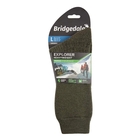 Image of Bridgedale Explorer Heavyweight Merino Comfort Boot Socks (Unisex) - Olive