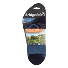 Image of Bridgedale Trail Sport Lightweight T2 3/4 Crew Merino Cool Comfort Sock (Men's) - Storm/Navy