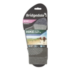 Image of Bridgedale HIKE Ultralight Coolmax Performance Sock (Women's) - Dark Grey/Light