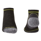 Image of Bridgedale HIKE Ultralight Coolmax Performance Ankle Sock (Men's) - Graphite/Lime