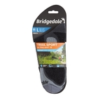 Image of Bridgedale Trail Sport Ultra Light T2 Ankle Merino Cool Comfort Sock (Men's) - Gunmetal/Black