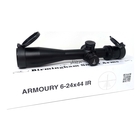 Image of BSA Armoury 6-24x44 IR SFP SF (30mm) Ultra Compact Riflescope (Includes Mounts)