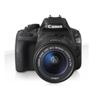 Image of Canon EOS 100D SLR Camera with 18-55mm IS STM Lens - Black