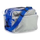Image of Castellani 3 Pockets Bag - Grey/Light Blue