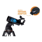 Image of Celestron Astro Fi 102 Wi-Fi computerised Alt-Azimuth Maksutov-Cassegrain Catadioptic Telescope - Black