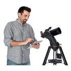 Image of Celestron Astro Fi 102 Wi-Fi computerised Alt-Azimuth Maksutov-Cassegrain Catadioptic Telescope - Black