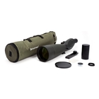 Image of Celestron Trailseeker 100mm Straight 22-67 Zoom Spotting Scope - Dark Green