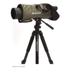 Image of Celestron Trailseeker 80mm Straight 20-60 Zoom Spotting Scope - Dark Green