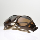 Image of Cocoons Pilot Polarized Sunglasses - Sand Frame / Amber Lens