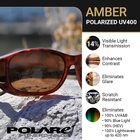 Image of Cocoons Pilot Polarized Sunglasses - Sand Frame / Amber Lens