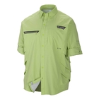 Image of Columbia PFG Airgrill Chill Zero Long Sleeved Shirt - Jade Lime