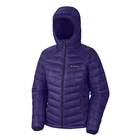 Image of Columbia Platinum 860 Turbodown Hooded Down Jacket - Womens - Hyper Purple