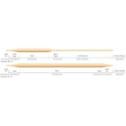 Image of Cortland 444 Classic Peach Floating Fly Line - 30yds - Peach