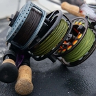 Image of Cortland Pike Musky Sink 4 Fly Line - Brown/Grey