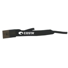 Image of Costa Del Mar Fathom Polarised Sunglasses - Black (Frame) Plus Head strap and cleaning Kit - Green Mirror Glass