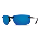 Image of Costa Del Mar Gulf Shore Sunglasses - Black Frame / Blue 580P Lens