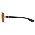 Image of Costa Del Mar North Turn Polarized Sunglasses - Palladium Frame / Copper 580P Lenses