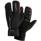 Image of Craft Siberian Split Finger Glove (Men's) - Black/Bright Red