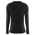 Image of Craft Warm Wool Crew Neck (Men's) - Black / Platinum