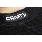 Image of Craft Warm Wool Crew Neck (Men's) - Black / Platinum