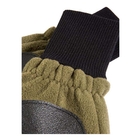 Image of Dents Holland Polarfleece Half Finger Gloves w/Cap Mitt - Sage