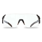 Image of Edge Eyewear Kabru Glasses - Black Frame / Vapor Shield Clear Lens