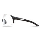 Image of Edge Eyewear Kabru Glasses - Black Frame / Vapor Shield Clear Lens