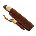 Image of Enzo Trapper 95 Knife with Firesteel Combo Sheath - Curly Birch