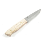 Image of Enzo Trapper 95 Knife with Firesteel Combo Sheath - Curly Birch