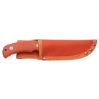 Image of Fox Black Fox Drop Point Fixed Blade Knife - Orange