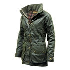 Image of Game Cantrell Wax Jacket - Ladies - Olive