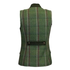 Image of Game Ladies Margate Margate Tweed Waistcoat - Pink Check
