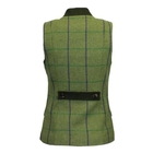 Image of Game Ladies Margate Tweed Waistcoat - Purple Check