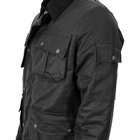 Image of Game Utilitas II Wax Jacket - Black