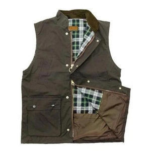 Image of Game Wax Quilted Bodywarmer/Gilet - Brown