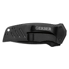 Image of Gerber Swagger Clip-Folding Knife - Drop Point - Serrated Edge - Black