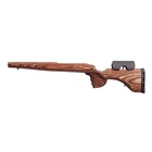 Image of GRS Hunter Light Birch Laminate Riflestock - for Remington 700 SA/Bergara B14 SA R/H Action Rifles - Brown