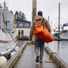 Image of Grundens Shackleton Duffel 2.0 - 105L - Orange