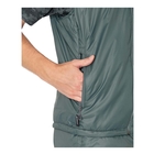 Image of Guideline Loft Vest - Walnut/Algae Green