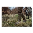 Image of Harkila Forester Textile Rubber Boots (Unisex) - Willow Green/Deep Brown