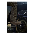 Image of Harkila Hill Trousers - Willow Green/Brown